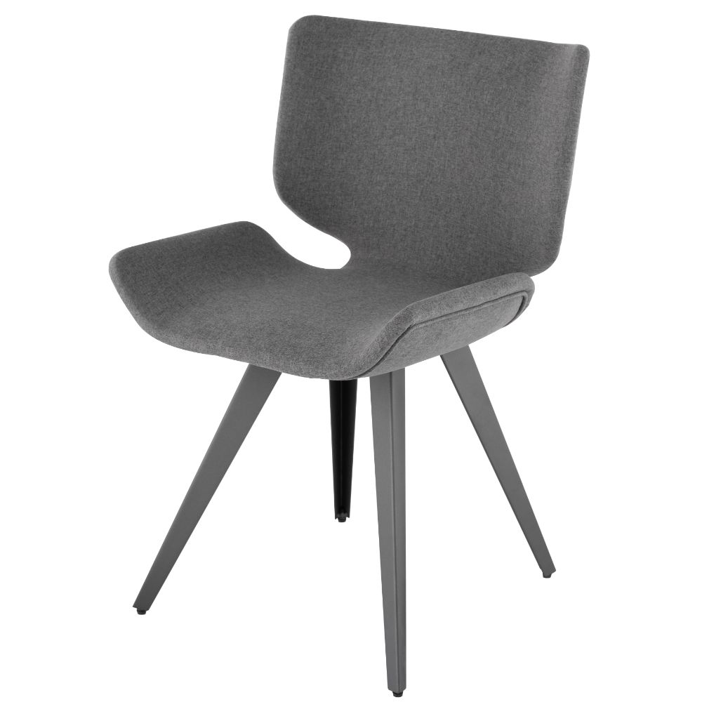 Nuevo HGNE129 ASTRA DINING CHAIR in SHALE GREY